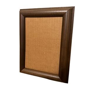 Vintage Solid Oak? Wood Picture Frame 5x7 Standing Decor Brown Cass Frames USA